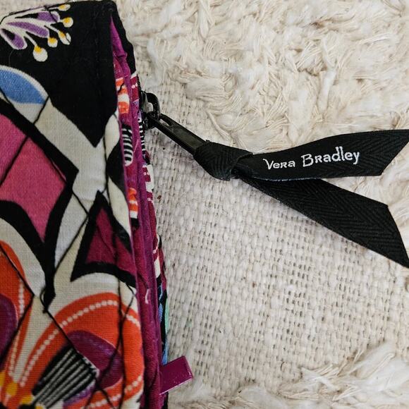 Vera Bradley RFID 3-in-1 Kauai Floral Cross-body Tri-Fold Wallet NWOT - Picture 8 of 8